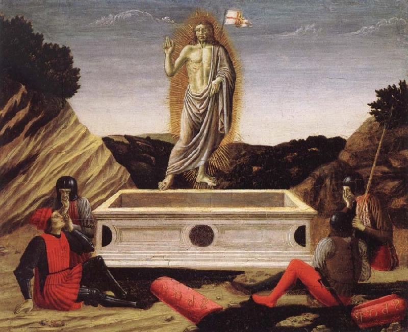 Andrea del Castagno The Resurrecion oil painting picture